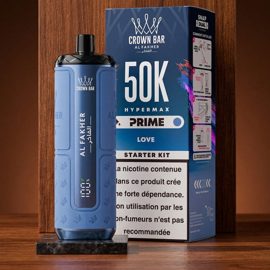 Kit Puff Hypermax Prime 50K - Al Fakher