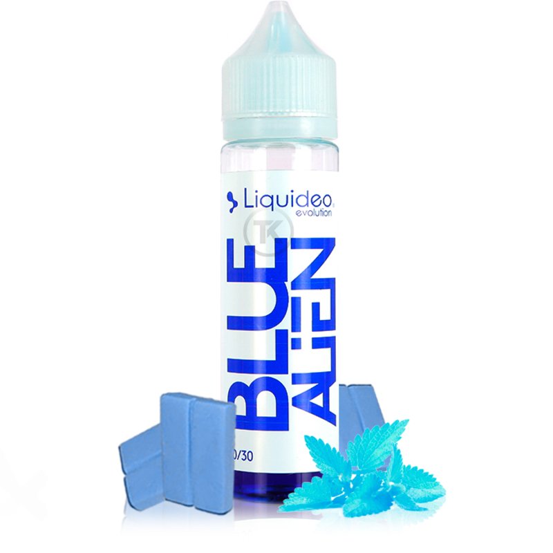 E-liquide Blue Alien 50ml Evolution - Liquideo