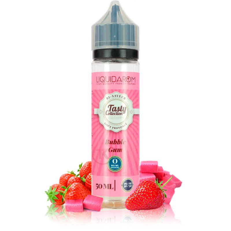 E-liquide Bubble Gum 50ml Tasty Collection - LiquidArom