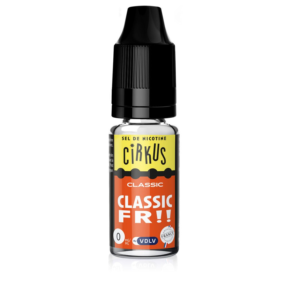 E-liquide Classic FR Sel de Nicotine - Cirkus
