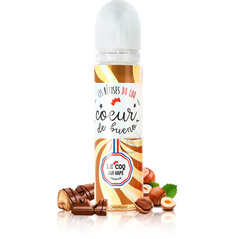 E-liquide Coeur de Bueno 50ml Les Bêtises - Le Coq Qui Vape