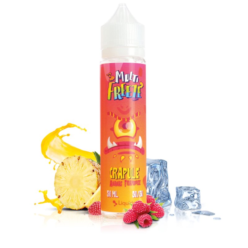 E-liquide Crapule 50ml Multi Freeze - Liquideo