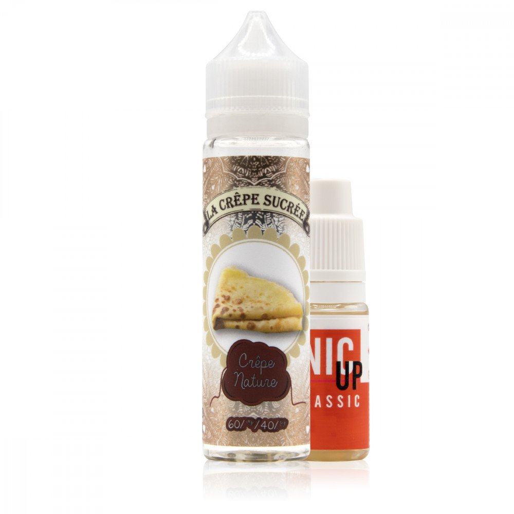 E-liquide Crêpe Nature 50ml - La Crêpe Sucrée