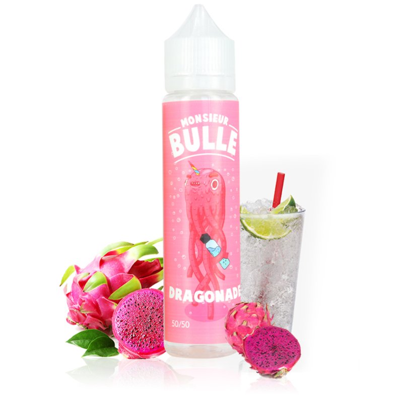 E-liquide Dragonade 50ml Monsieur Bulle - Liquideo