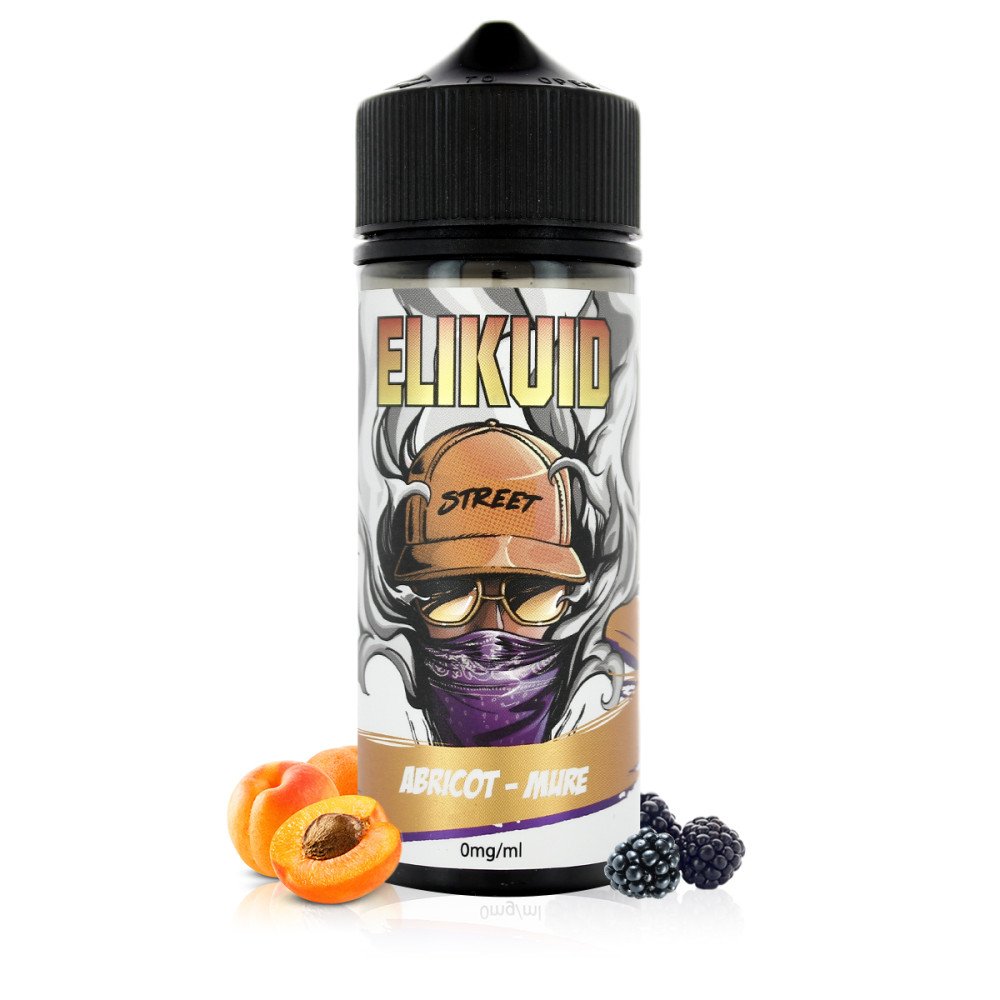 E-liquide Abricot Mûre 100ml Elikuid - O'Jlab