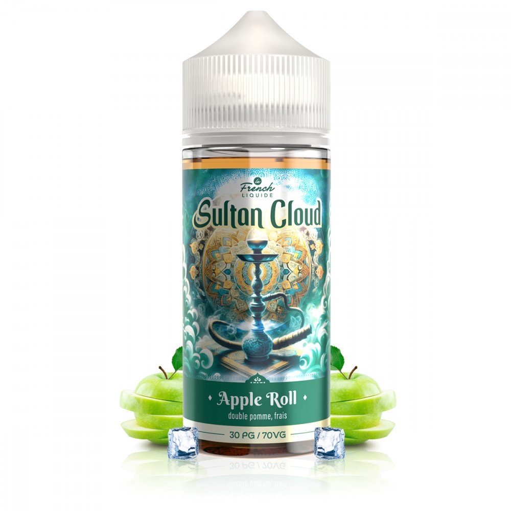 E-liquide Apple Roll 100ml Sultan Cloud - Le French Liquide