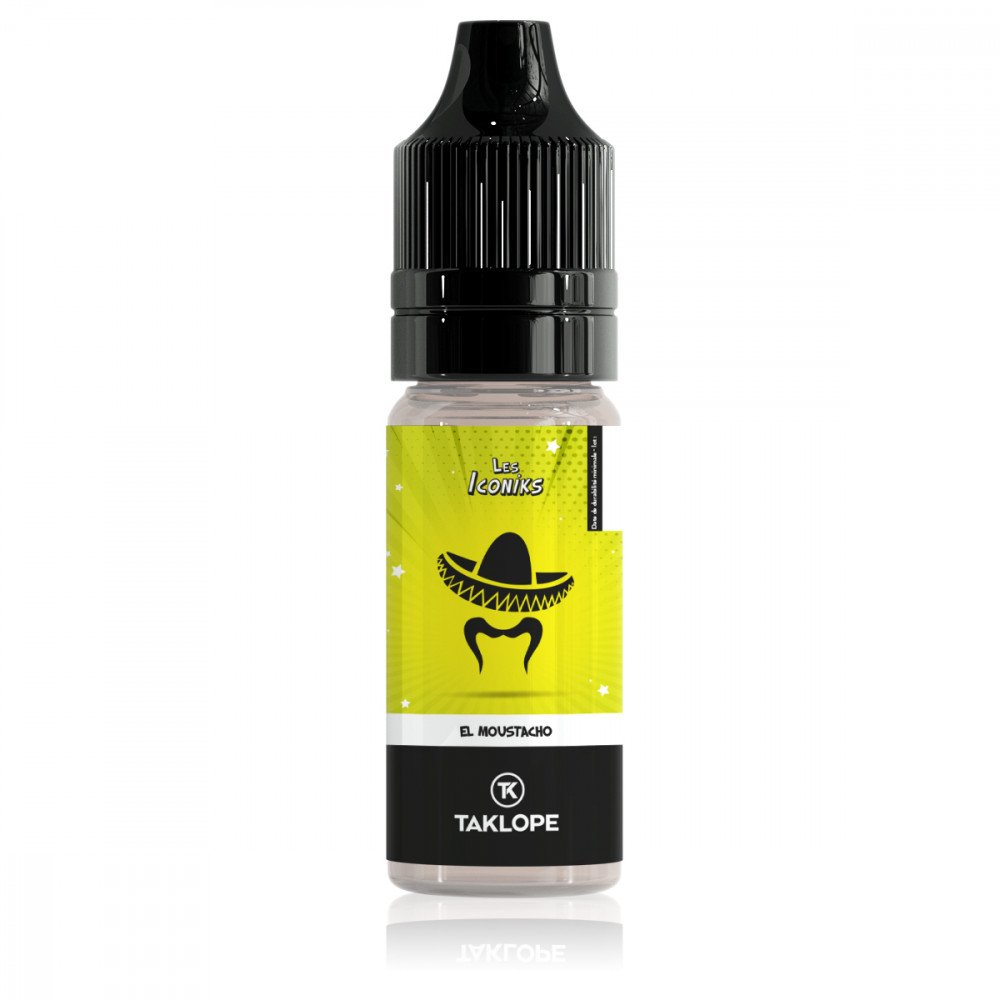 E-liquide El Moustacho 10ml - Les Iconiks
