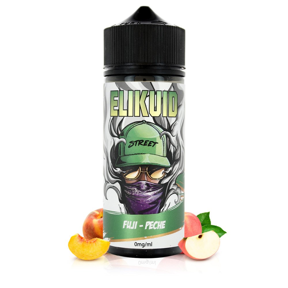 E-liquide Fuji Pêche 100ml Elikuid - O'Jlab