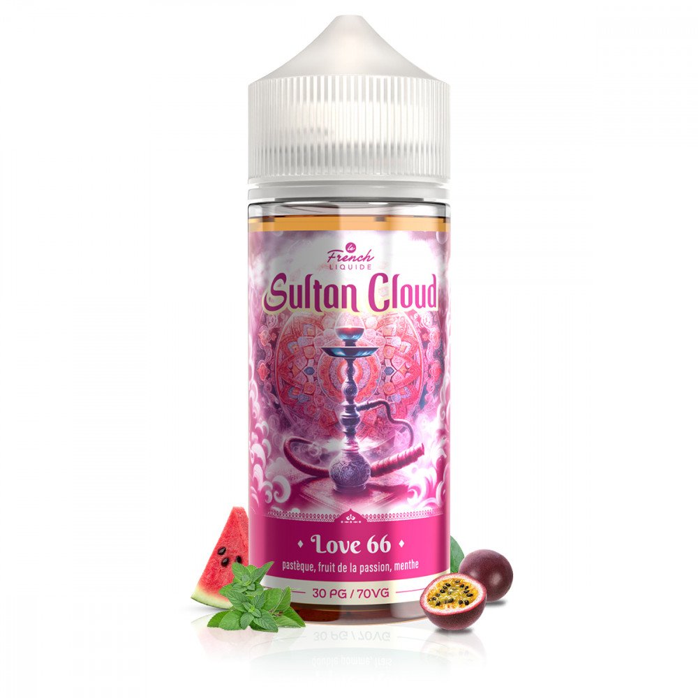E-liquide Love 66 100ml Sultan Cloud - Le French Liquide