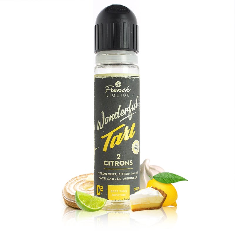 E-liquide 2 Citrons 50ml Wonderful Tart - Le French Liquide