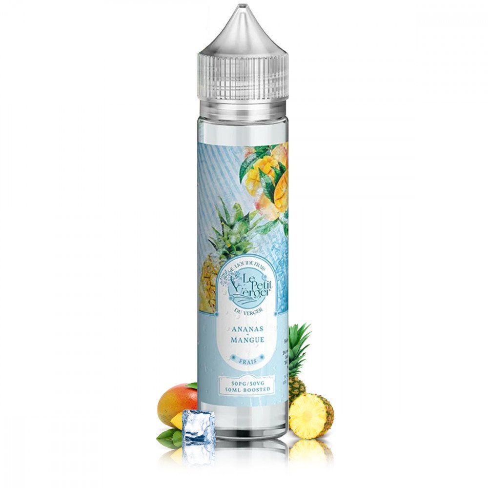 E-liquide Ananas Mangue Frais 50ml Le Petit Verger - Savourea