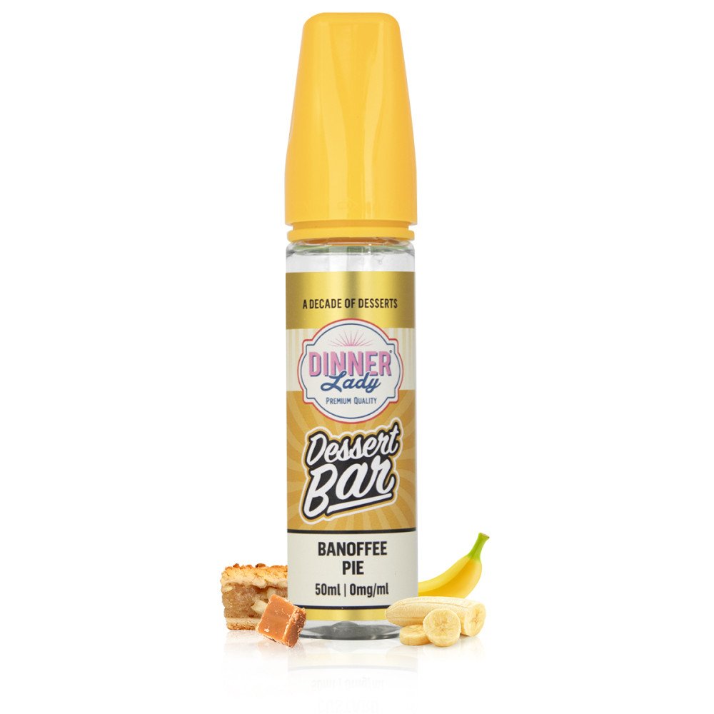 E-liquide Banoffee Pie 50ml Dessert Bar - Dinner Lady