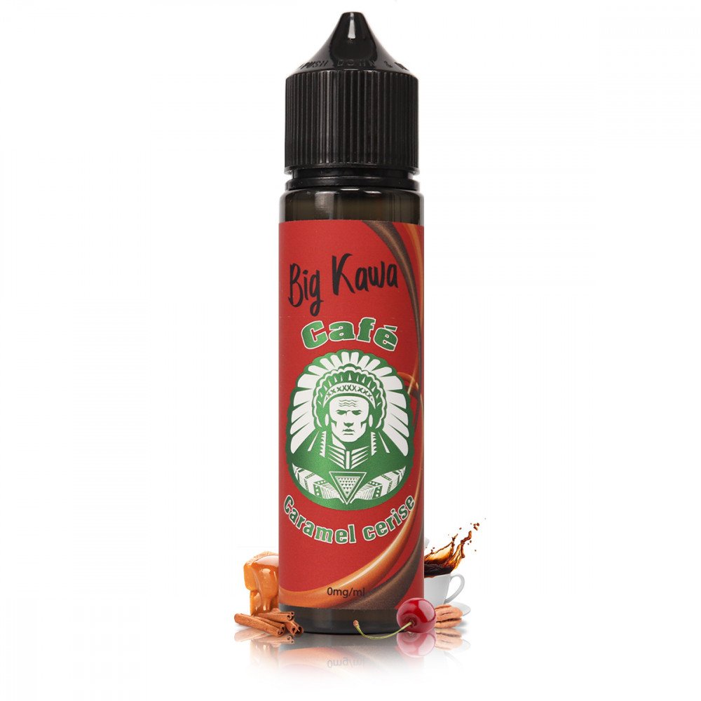 E-liquide Big Kawa Caramel Cerise 50ml - O'Jlab