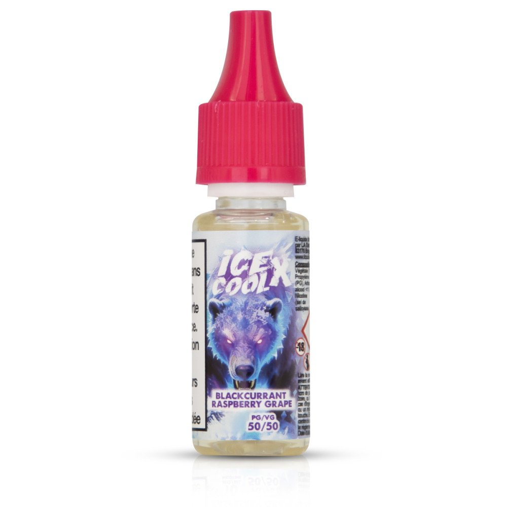 E-liquide Blackcurrant Raspberry Grape SDN 10ml Ice Cool X - Liquidarom