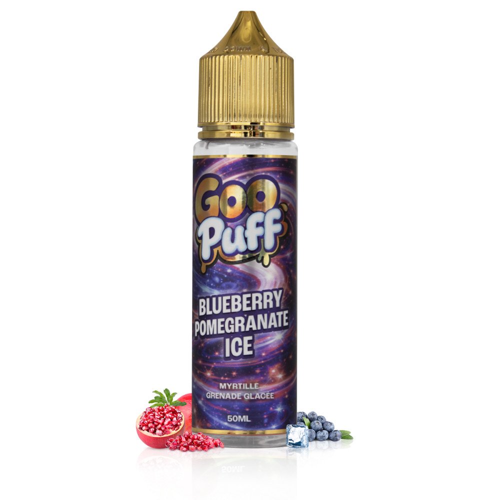 E-liquide Blueberry Pomegranate Ice 50ml Goo Puff - Guilab