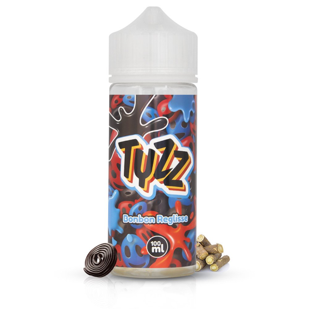 E-liquide Bonbon Réglisse 100ml - Tyzz