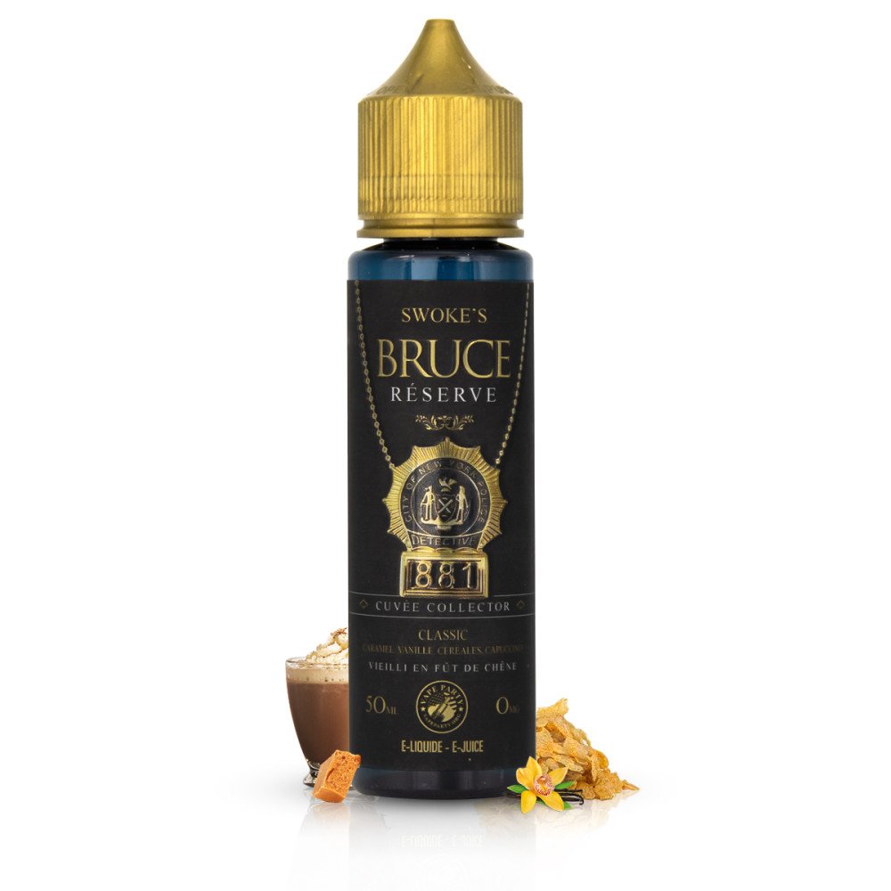 E-liquide Bruce Réserve 50ml - Swoke