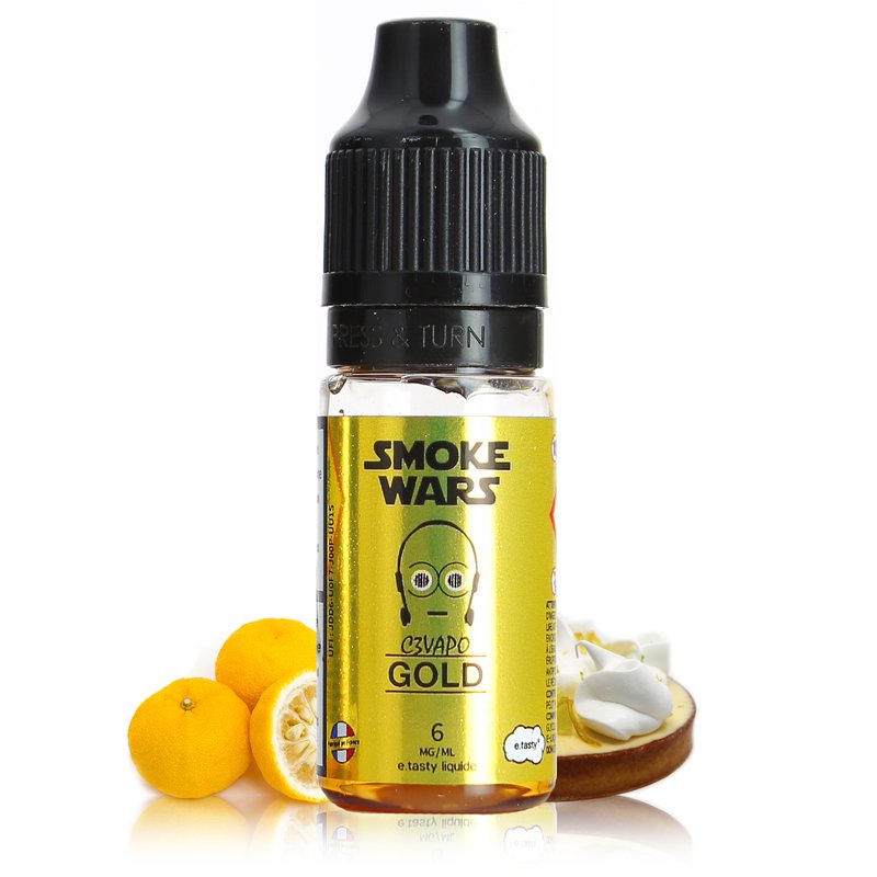 E-liquide C3Vapo Gold 10ml Smoke Wars - E.Tasty