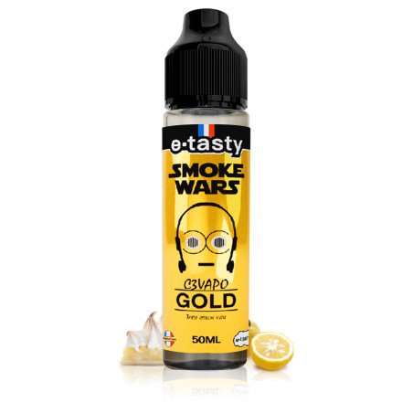 E-liquide C3vapo Gold 50ml Smoke Wars - E.Tasty