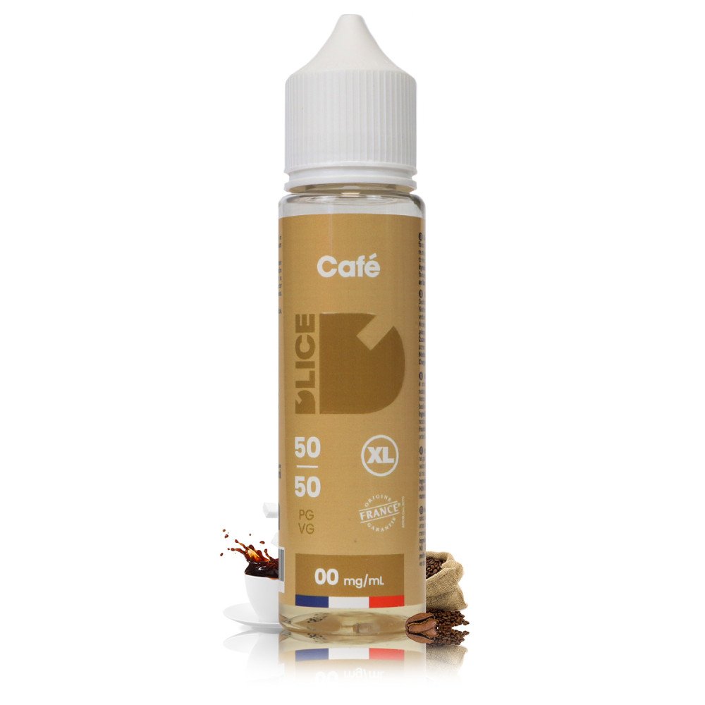 E-liquide Café 50ml - Dlice