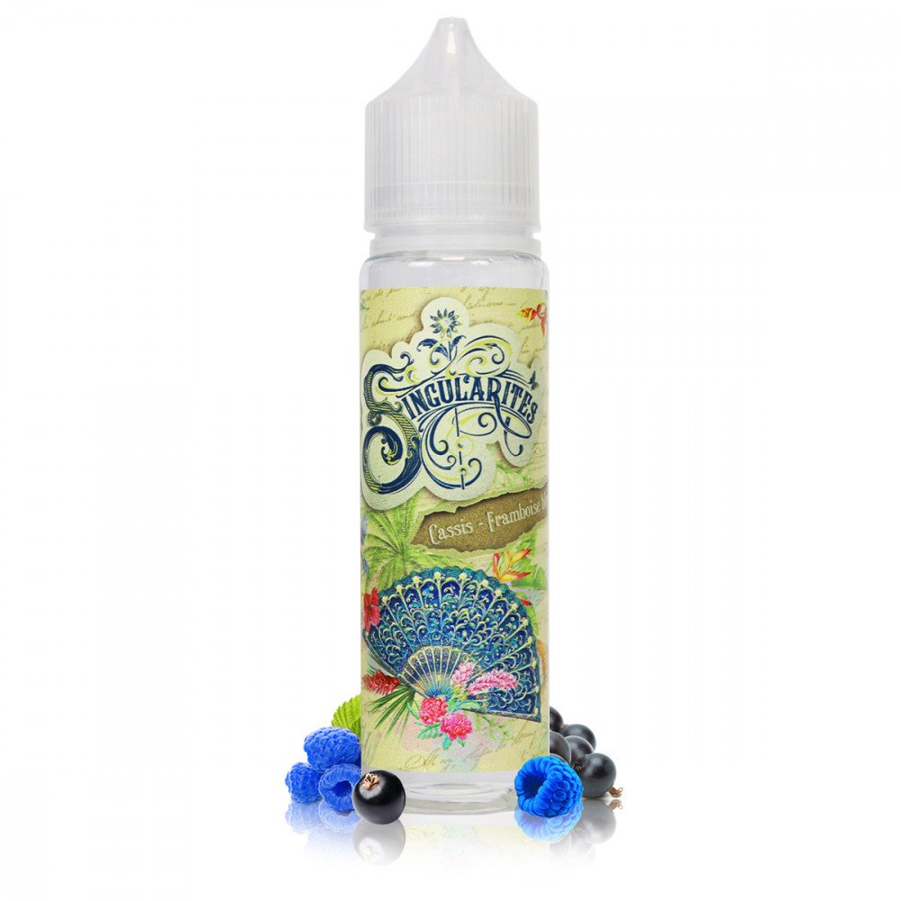 E-liquide Cassis Framboise Bleue 50ml Singularités - Al-Kimiya
