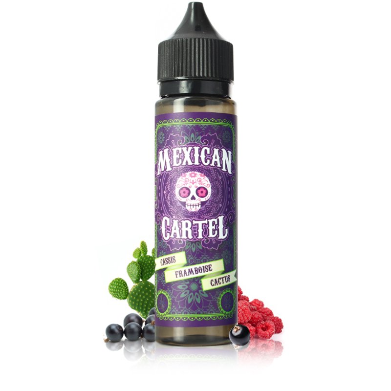 E-liquide Cassis Framboise Cactus 50ml - Mexican Cartel