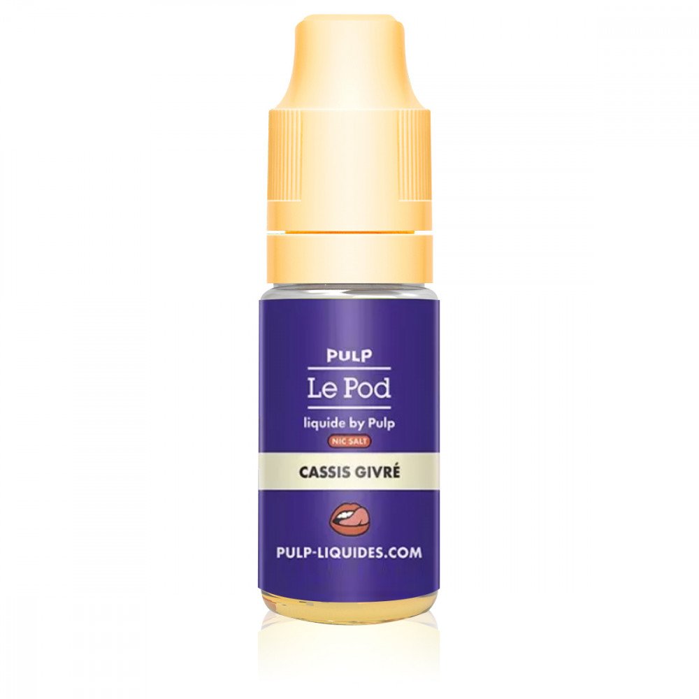 E-liquide Cassis Givré 10ml Le Pod Liquide - Pulp