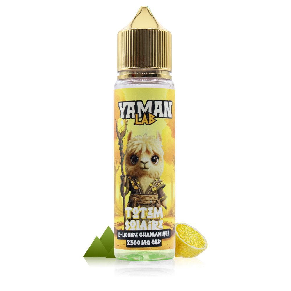 E-liquide CBD Totem Solaire 50ml - Yaman Lab