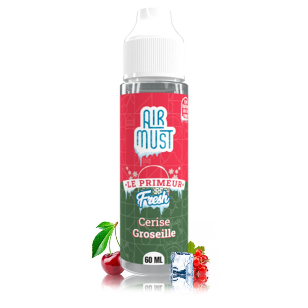 E-liquide Cerise Groseille 60ml Le Primeur Fresh - Airmust