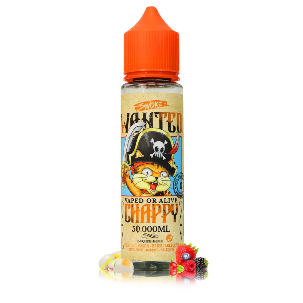 E-liquide Chappy 50ml Wanted - Swoke