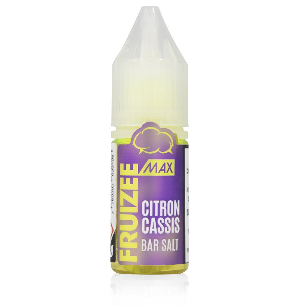 E-liquide Citron Cassis 10ml Bar Salt Fruizee Max - Eliquid France