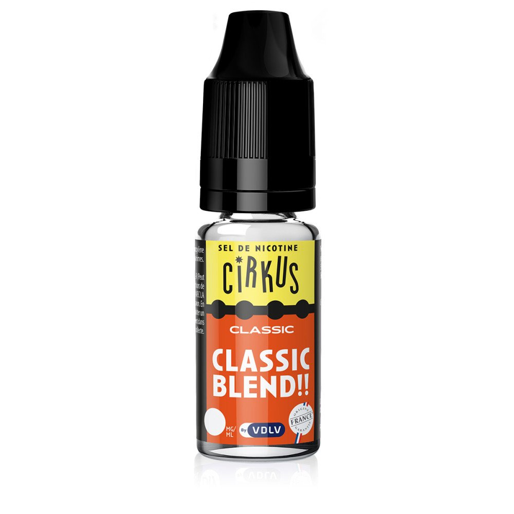 E-liquide Classic Blend Sel de Nicotine - Cirkus