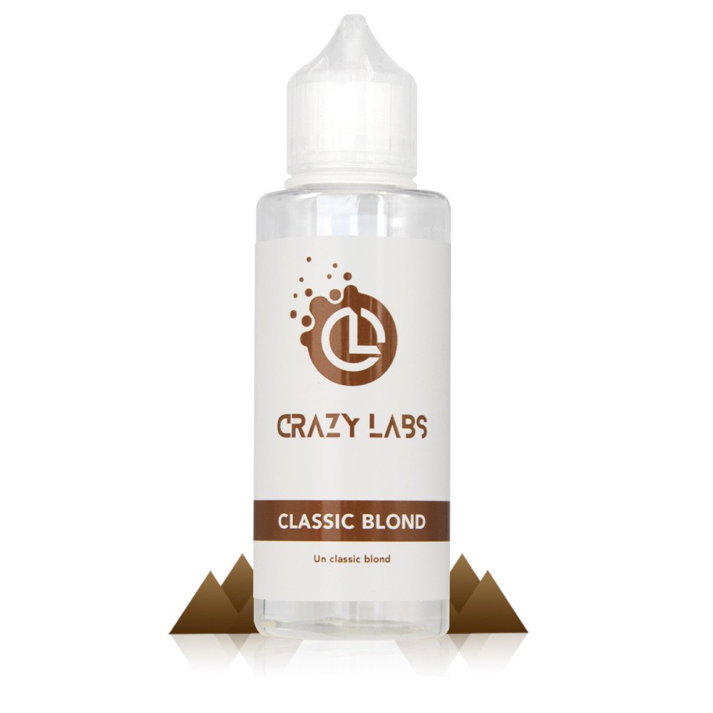 E-liquide Classic Blond 100ml - Crazy Labs