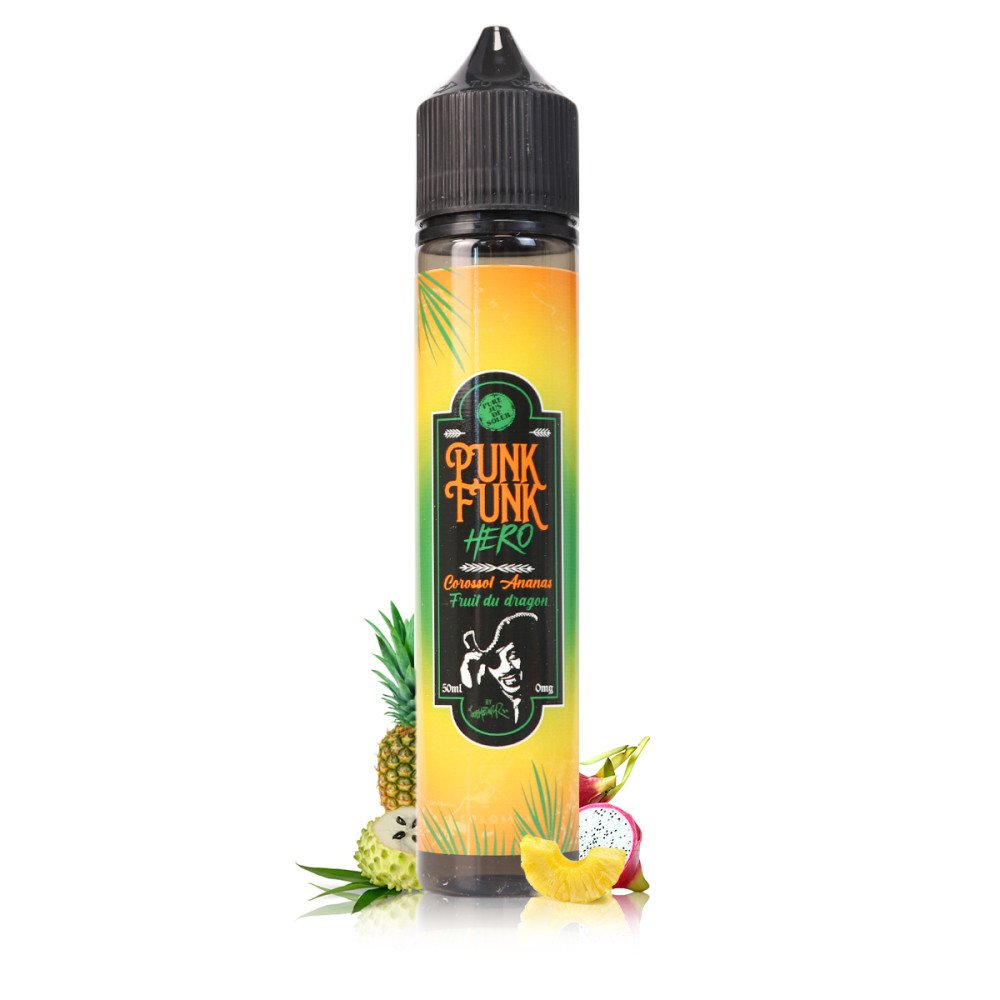 E-liquide Corossol Ananas Fruit du Dragon 50ml - Punk Funk Hero