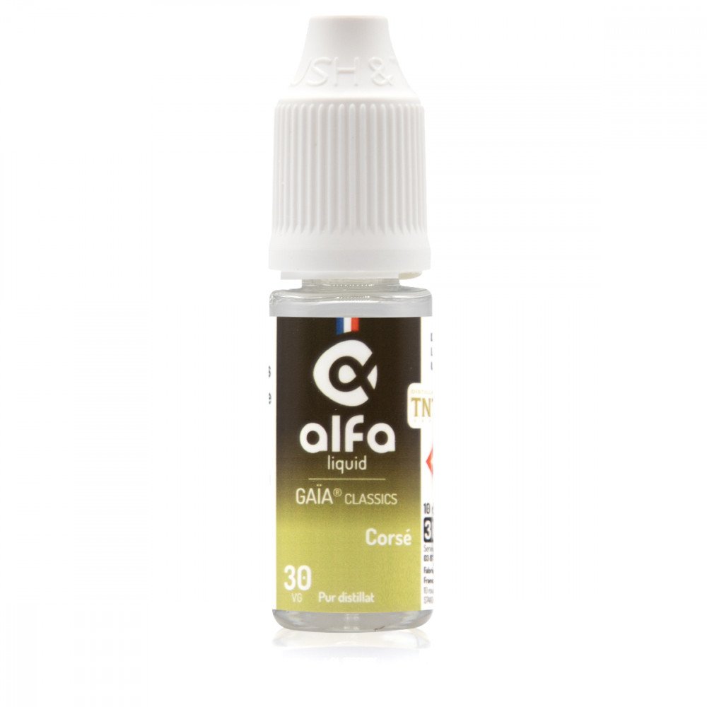 E-liquide Corsé Gaïa Classics - Alfaliquid