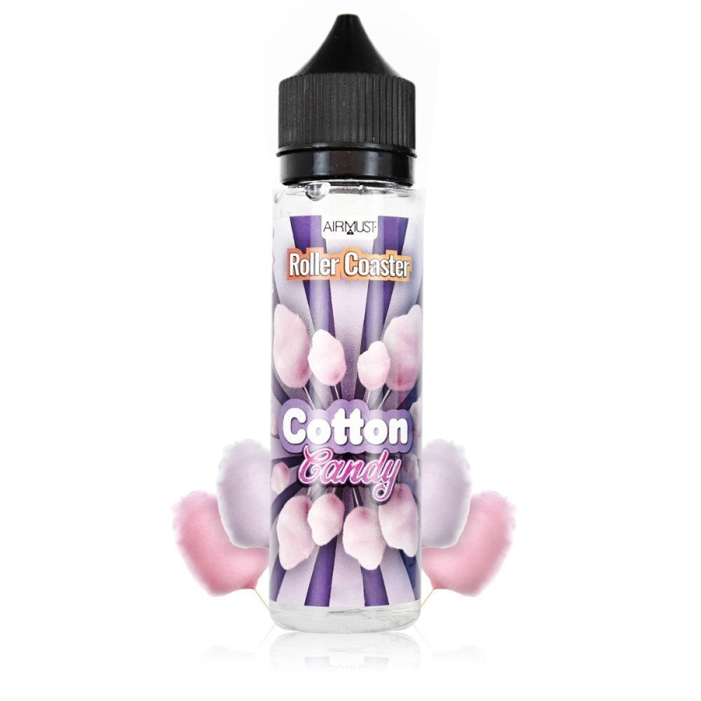 E-liquide Cotton Candy 60ml Roller Coaster - Airmust