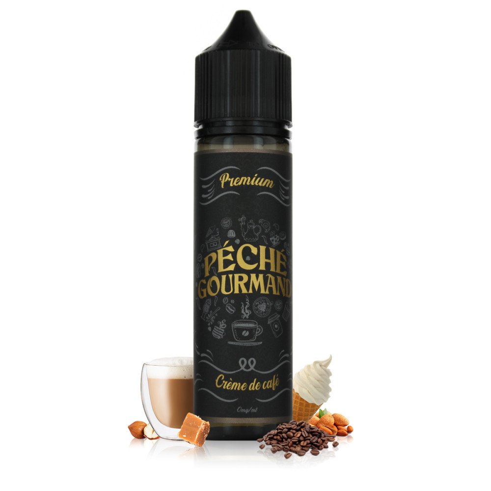 E-liquide Crème Café Péché Gourmand 50ml - O'Jlab