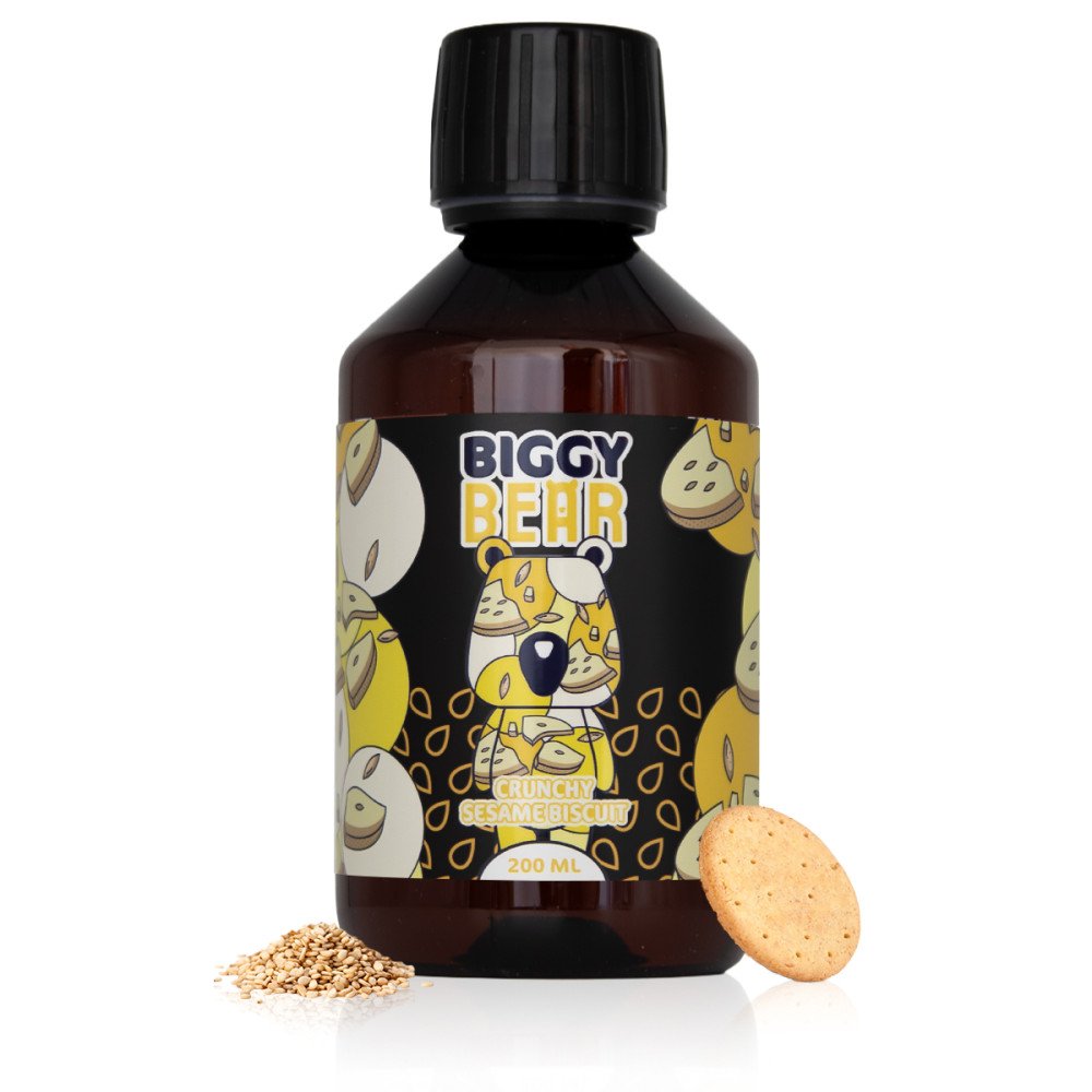 E-liquide Crunchy Sesame Biscuit 200ml - Biggy Bear