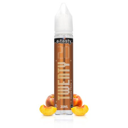 E-liquide Double Pêche 20ml Twenty - E.Tasty