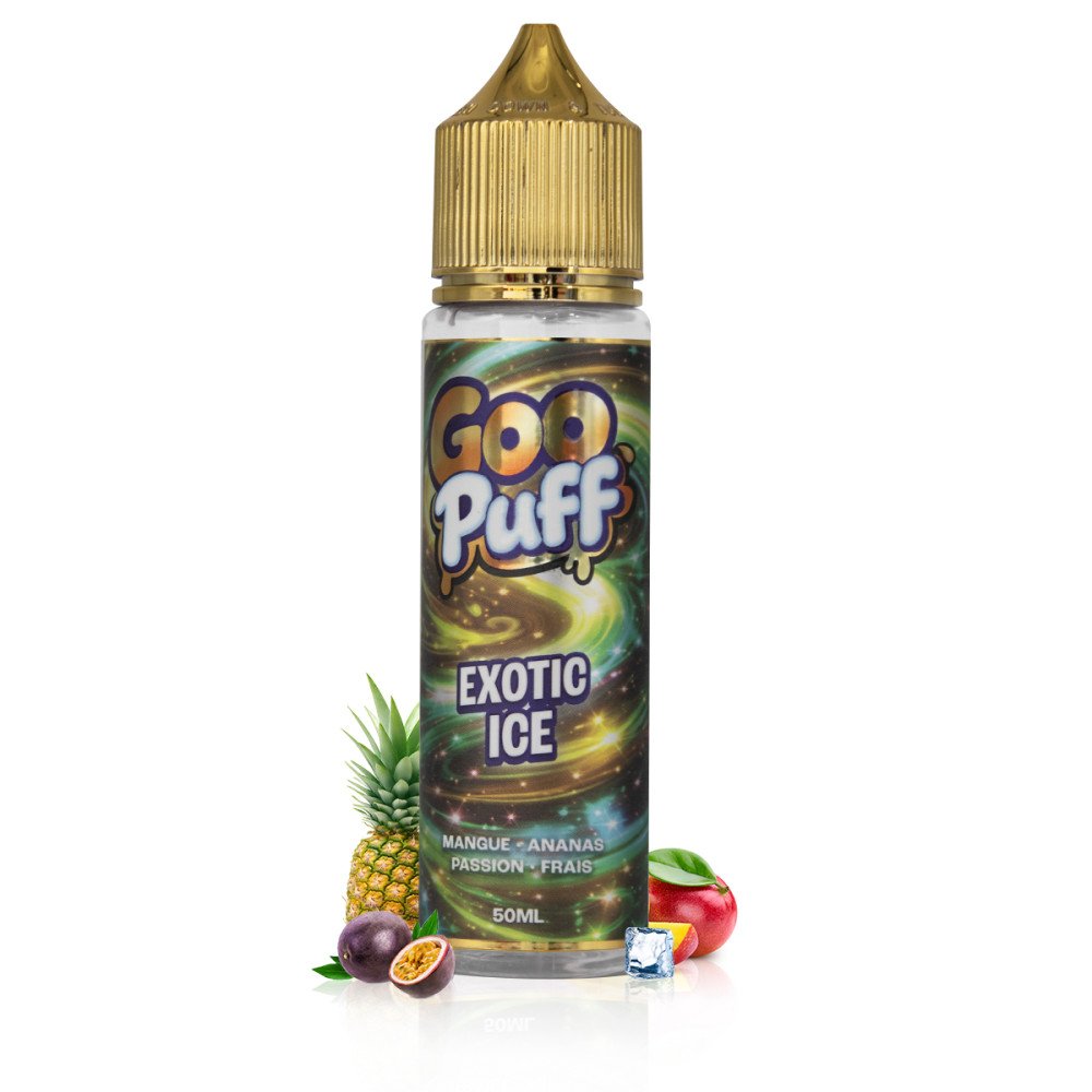 E-liquide Exotic Ice 50ml Goo Puff - Guilab