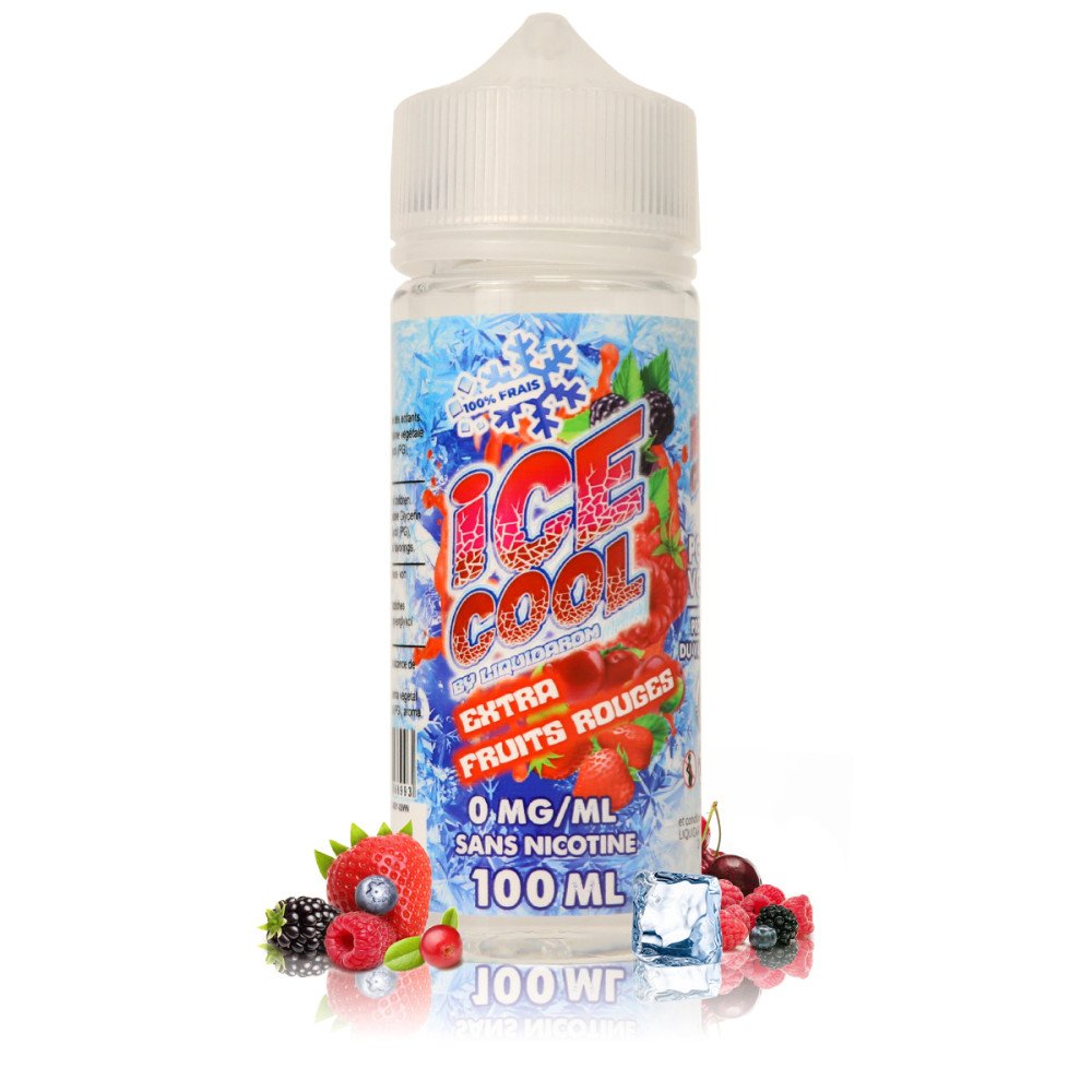E-liquide Extra Fruits Rouges 100ml Ice Cool - LiquidArom