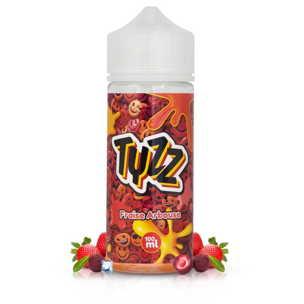 E-liquide Fraise Arbouse 100ml - Tyzz