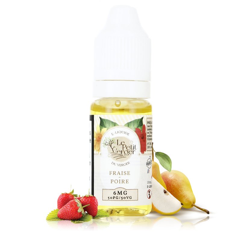 E-liquide Fraise Poire Le Petit Verger - Savourea