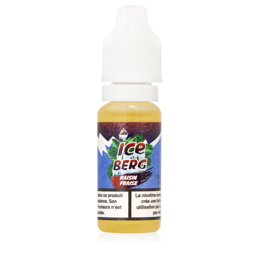 E-liquide Fraise Raisin 10ml Iceberg - O'Jlab