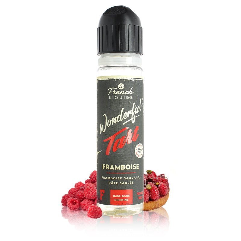 E-liquide Framboise 50ml Wonderful Tart - Le French Liquide
