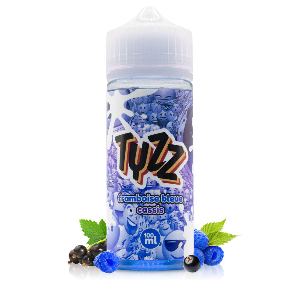 E-liquide Framboise Bleue Cassis 100ml - Tyzz