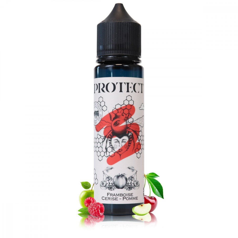 E-liquide Framboise Cerise Pomme 50ml Parrainage - Protect