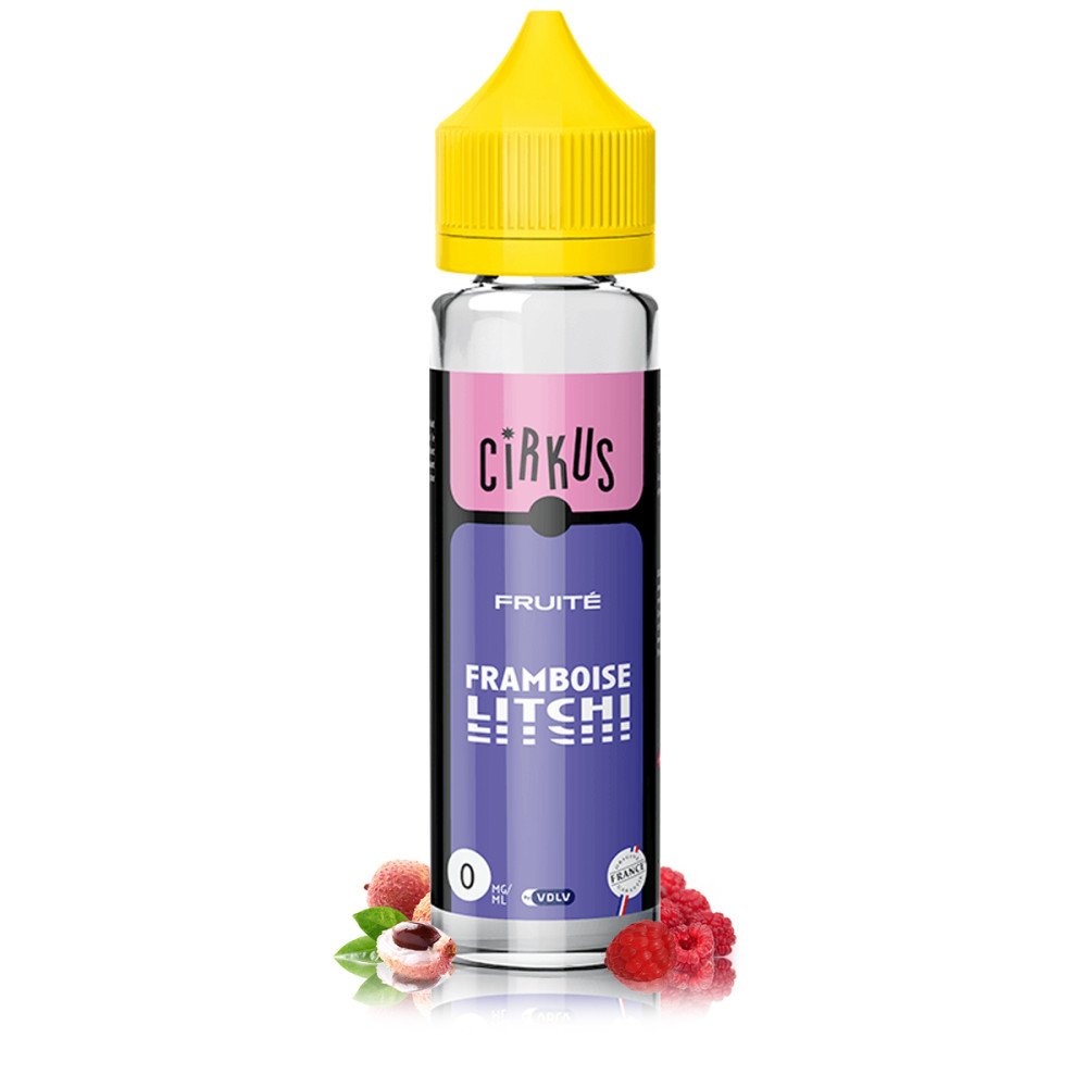 E-liquide Framboise Litchi 50ml - Cirkus