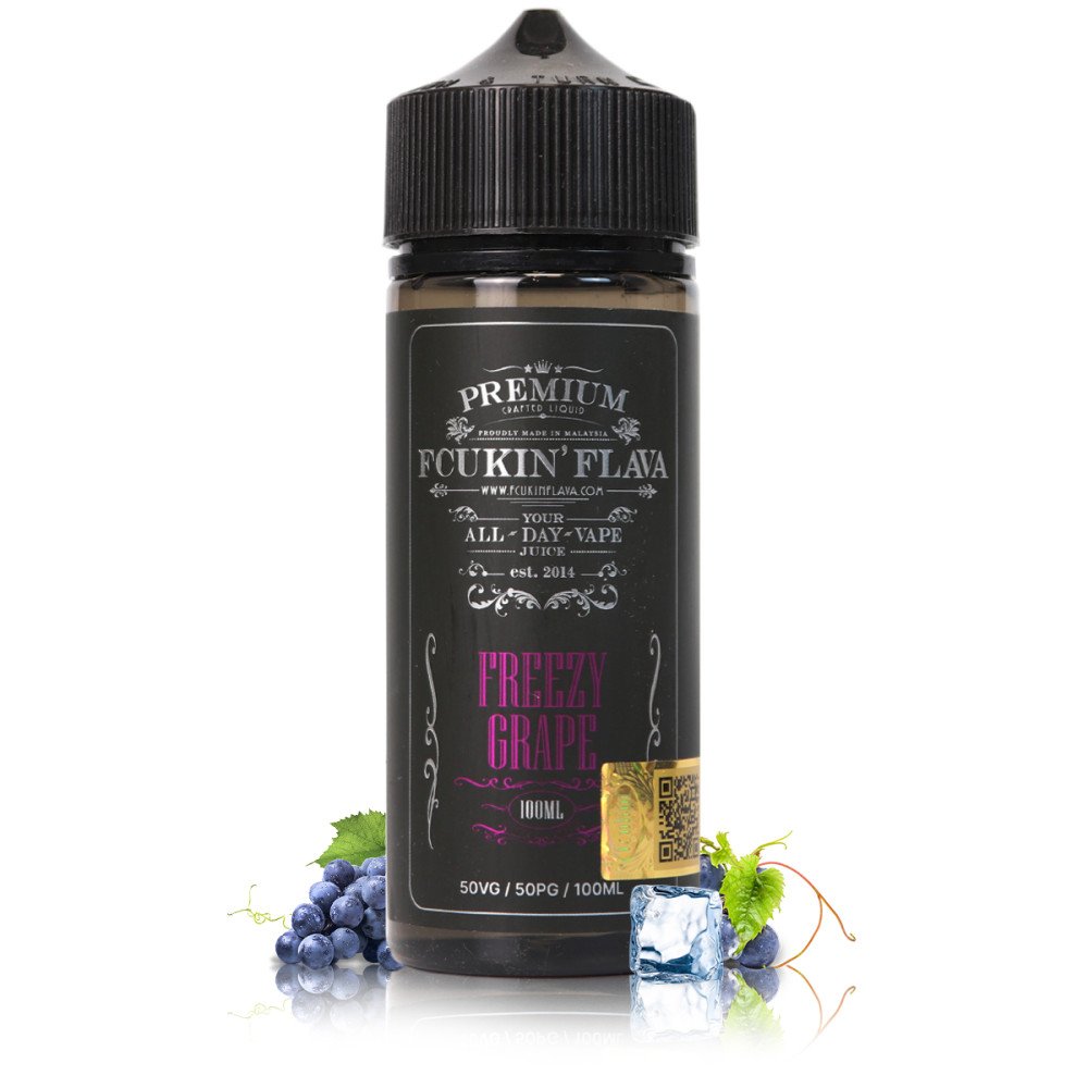 E-liquide Freezy Grapes 100ml - Fcukin Flava