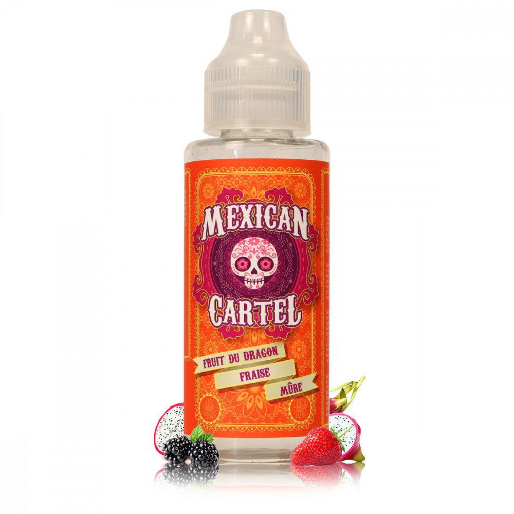 E-liquide Fruit du Dragon Fraise Mûre 100ml - Mexican Cartel